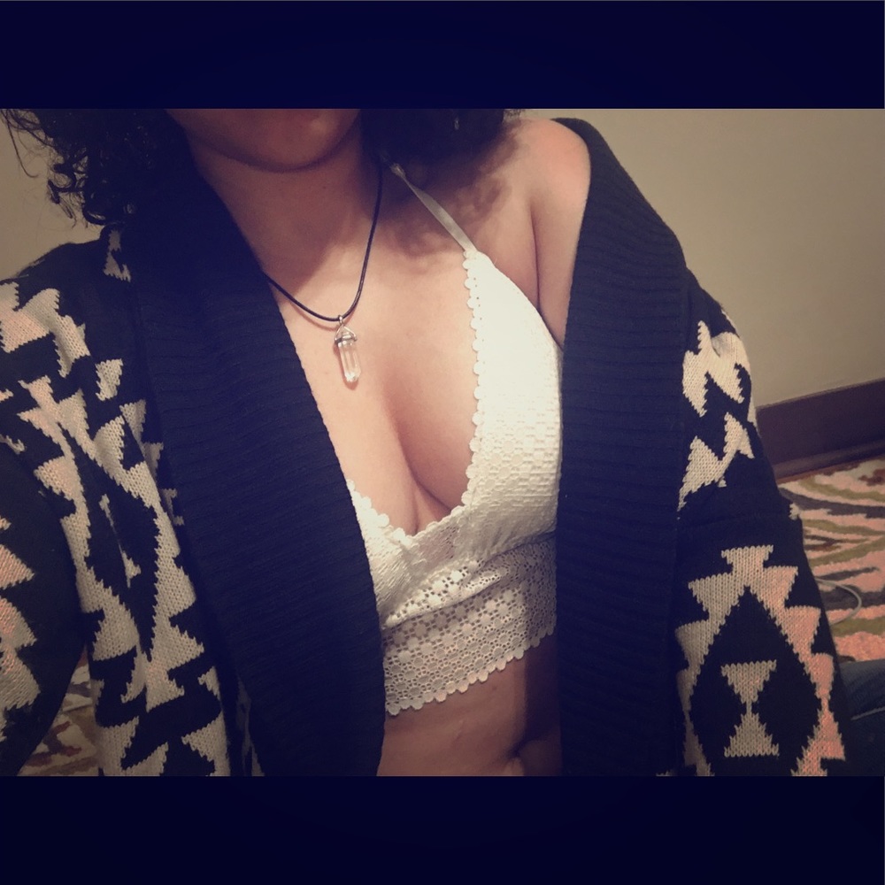 Black and White Cardigan