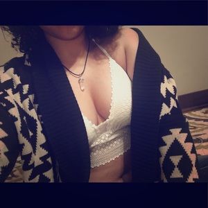 Black and White Cardigan