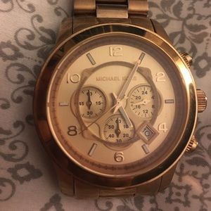 michael kors gold watch
