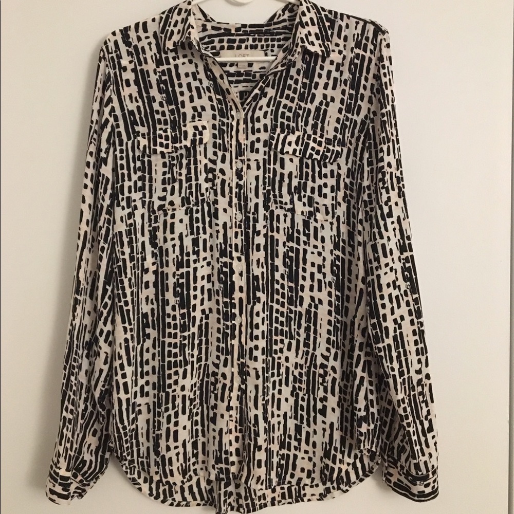 Ann Taylor Loft Medium Tall blouse