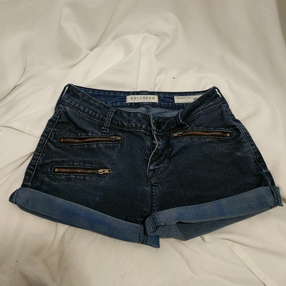 Bullhead Denim mid-waist Shorts