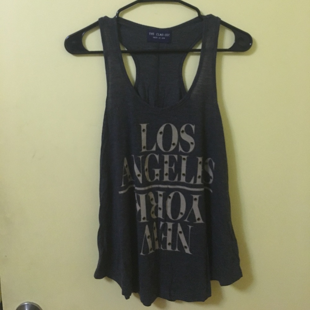 LA NY Tank Top