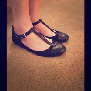 Lucky Brand Black Flats