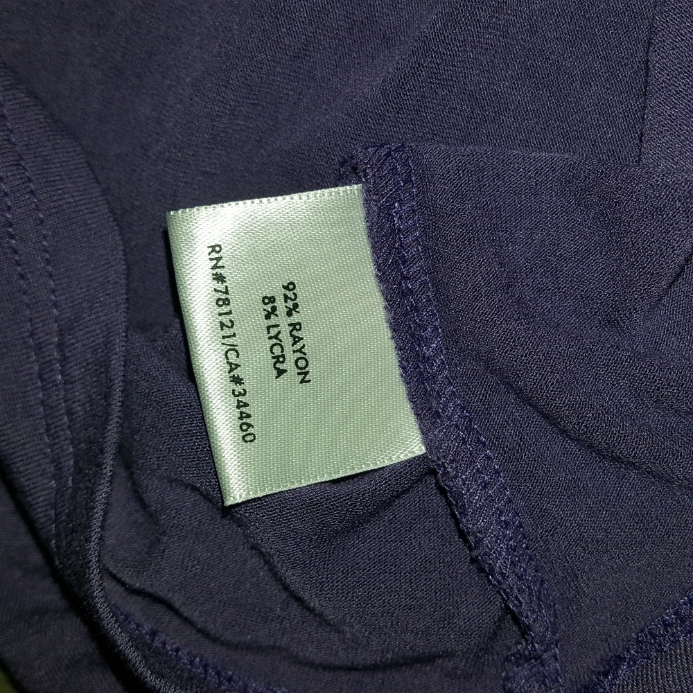 Eileen Fisher purple tank / blouse - Picture 3 of 3