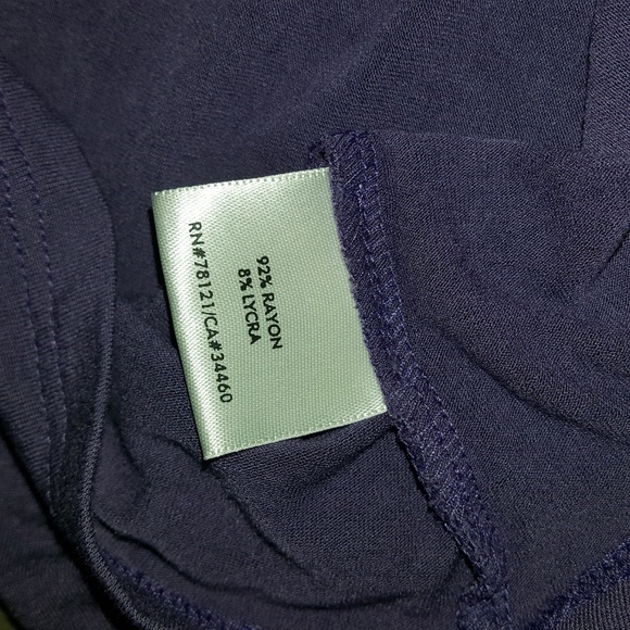 Eileen Fisher purple tank / blouse - Picture 3 of 3