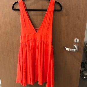 Lulu's Red/Orange Dress