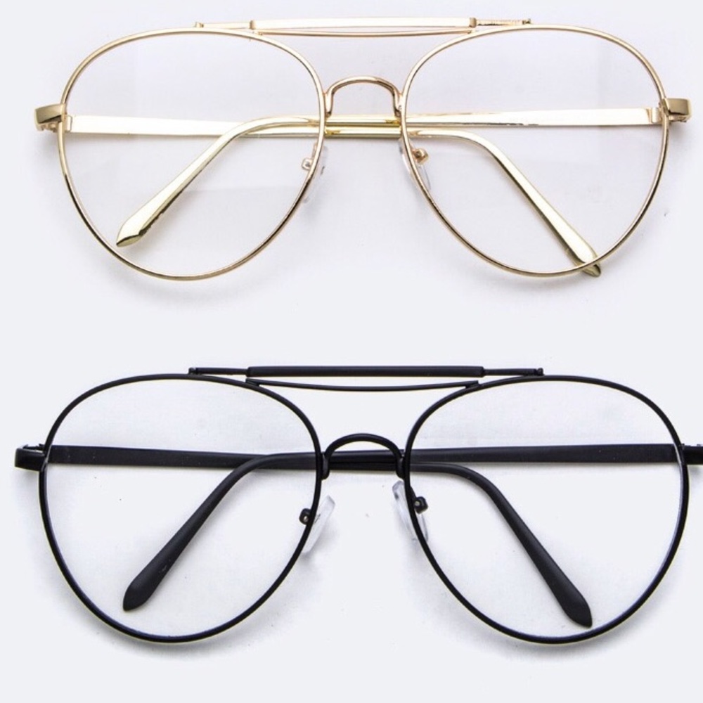 SALE Aviator Style Glasses - Picture 1 of 6