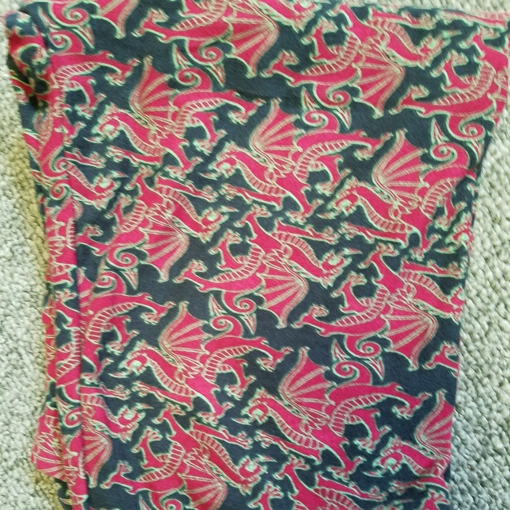 Lularoe ONE SIZE Dragons! Hard to find!