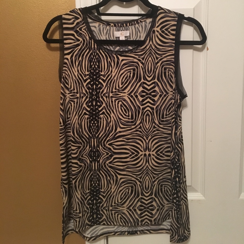 Tank Top - Charming Charlie - Animal Print!