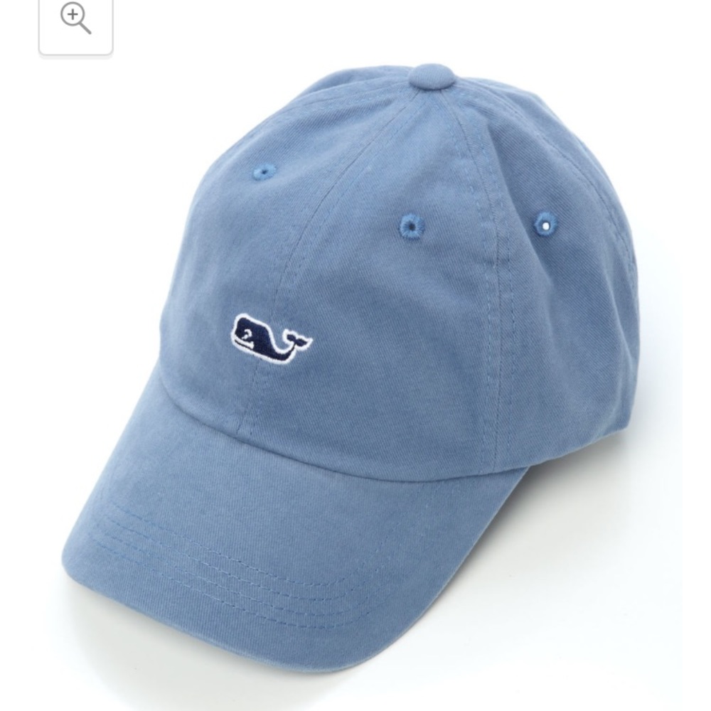 Whale logo vinyard vines baseball hat