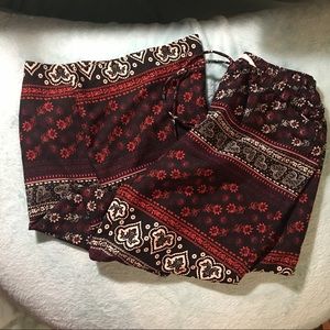 Printed Palazzo Pants