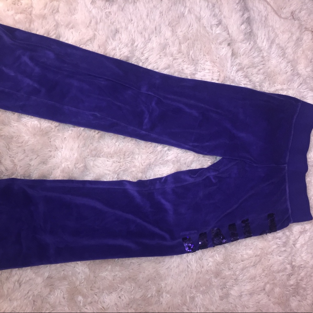 Victoria's Secret velvet sweatpants