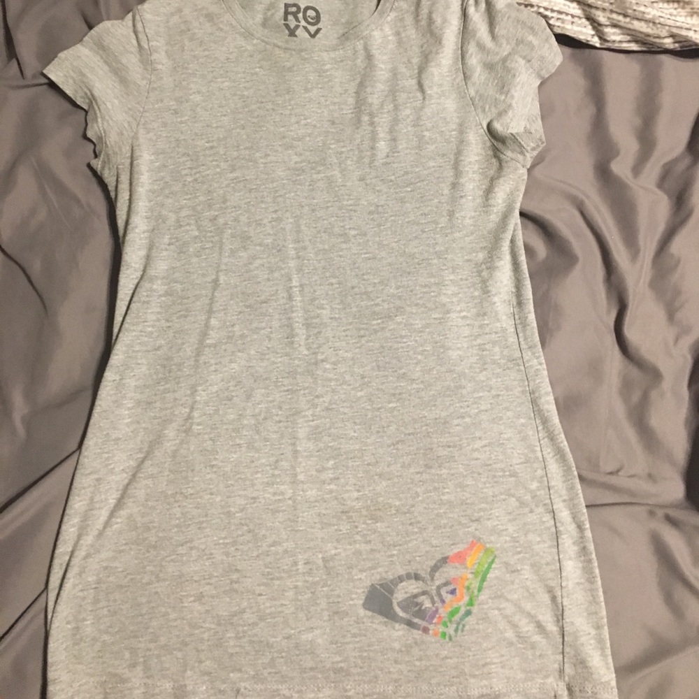 Roxy rainbow tee