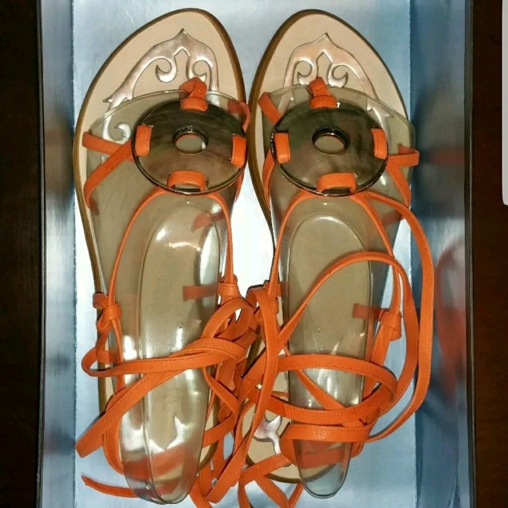 Studio 9 Leather Lace Up Sandal ?