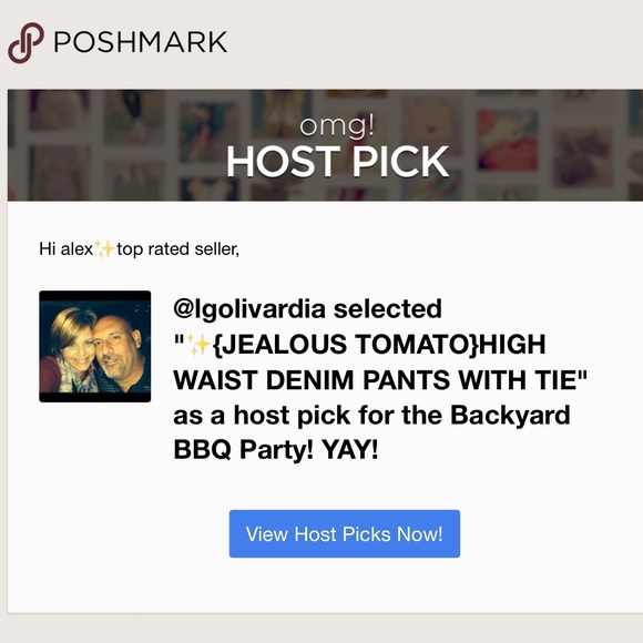 ❣️LAST 1❣️{JEALOUS TOMATO}HIGH WAIST DENIM - Picture 3 of 5