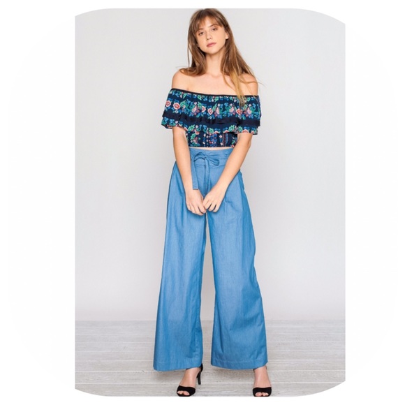 ❣️LAST 1❣️{JEALOUS TOMATO}HIGH WAIST DENIM - Picture 2 of 5