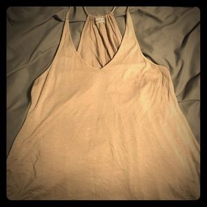 Soft tan top