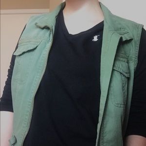 Ralph Lauren Long Sleeve Black Tee with Logo