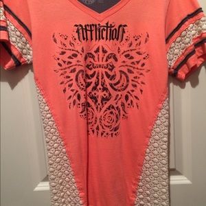 Ladies Small Affliction shirt