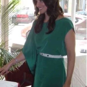 BCBGMAXAZRIA Green Cocktail Dress -XXS