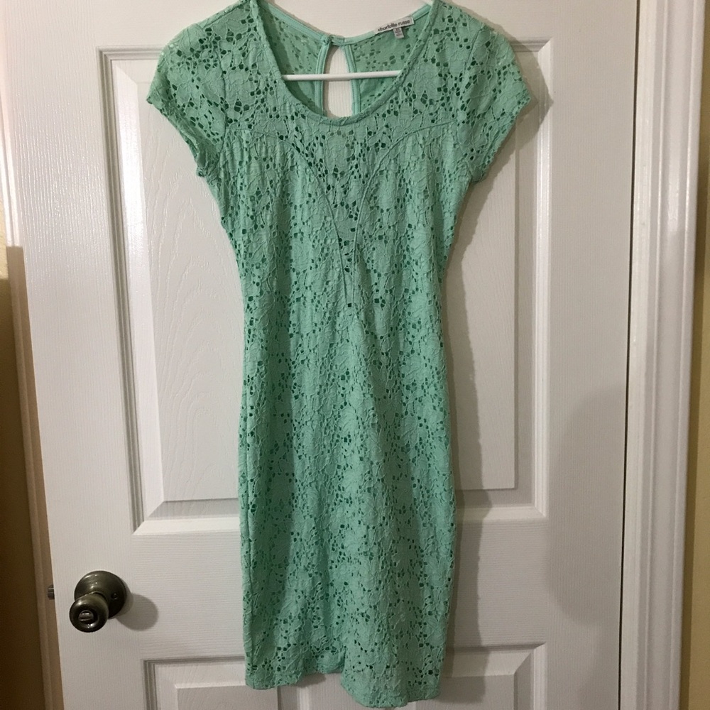 Charlotte Russe Mint Green Body Con Dress