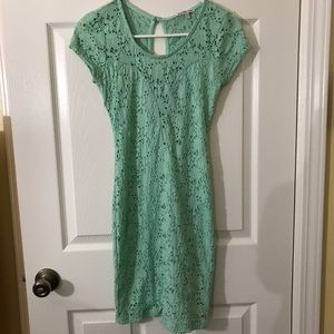 Charlotte Russe Mint Green Body Con Dress