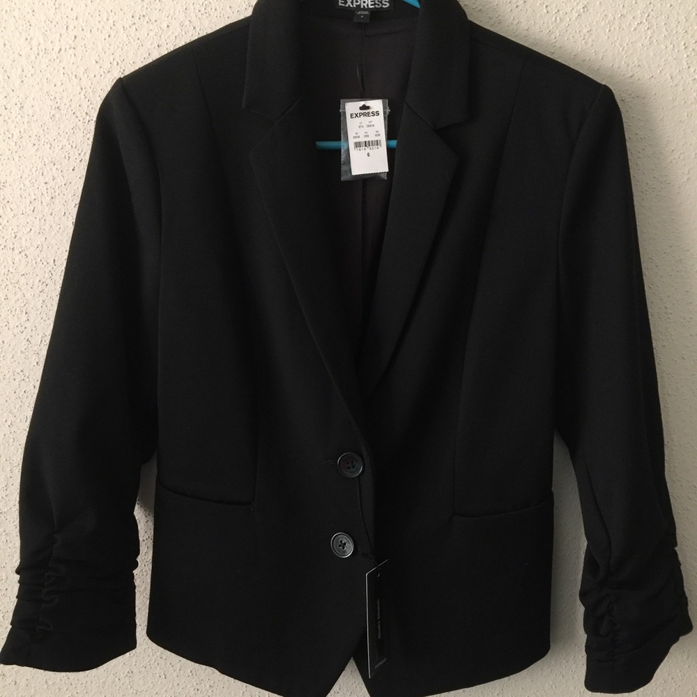 NWT express stretch suit blazer