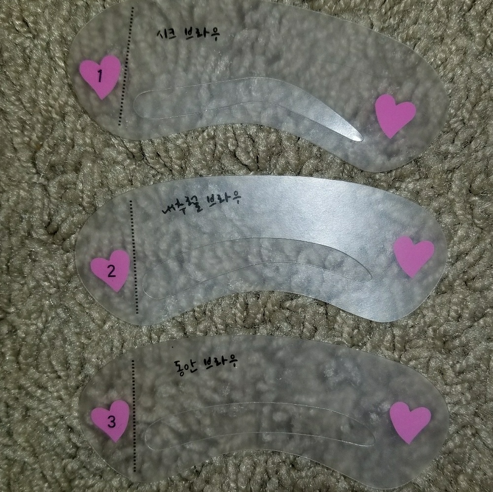 Eyebrow Stencils