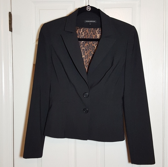 Express Jackets & Blazers - Express Design Studio Black Career Blazer