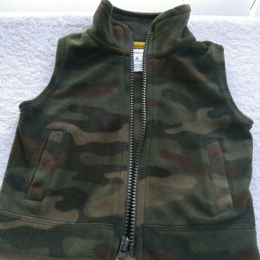 Camouflage Baby Boy Vest