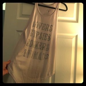 Graphic muscle tank!