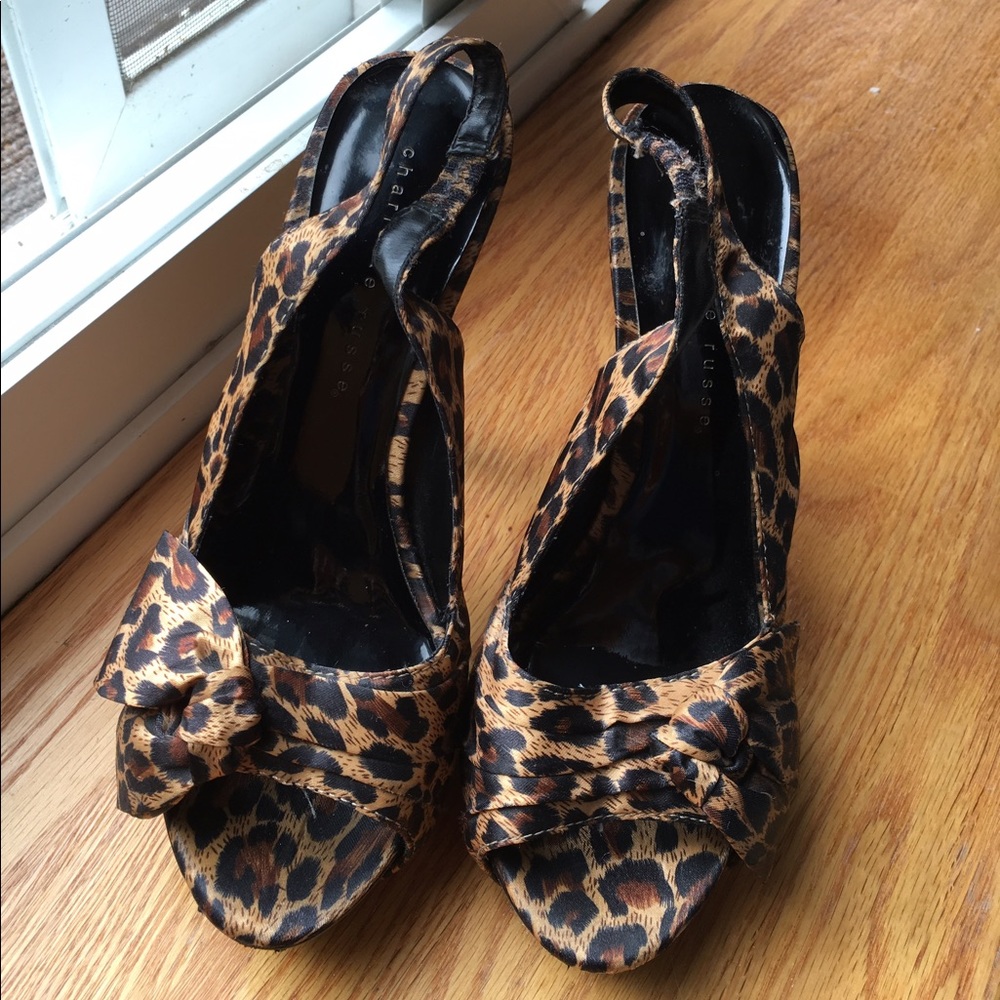 ❌ SOLD ❌ Charlotte Russe Heels. Sz: 6
