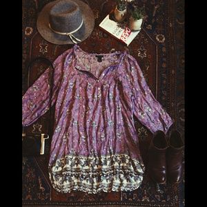 B1G1 Forever 21 Peasant Boho dress