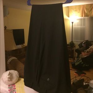 Men's light weight black dress pants