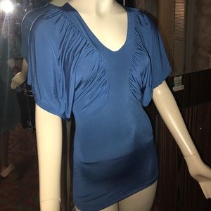 European design silky Knit jersey long top size S