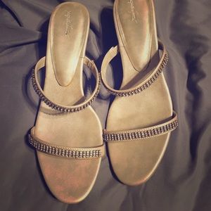 Champagne heels