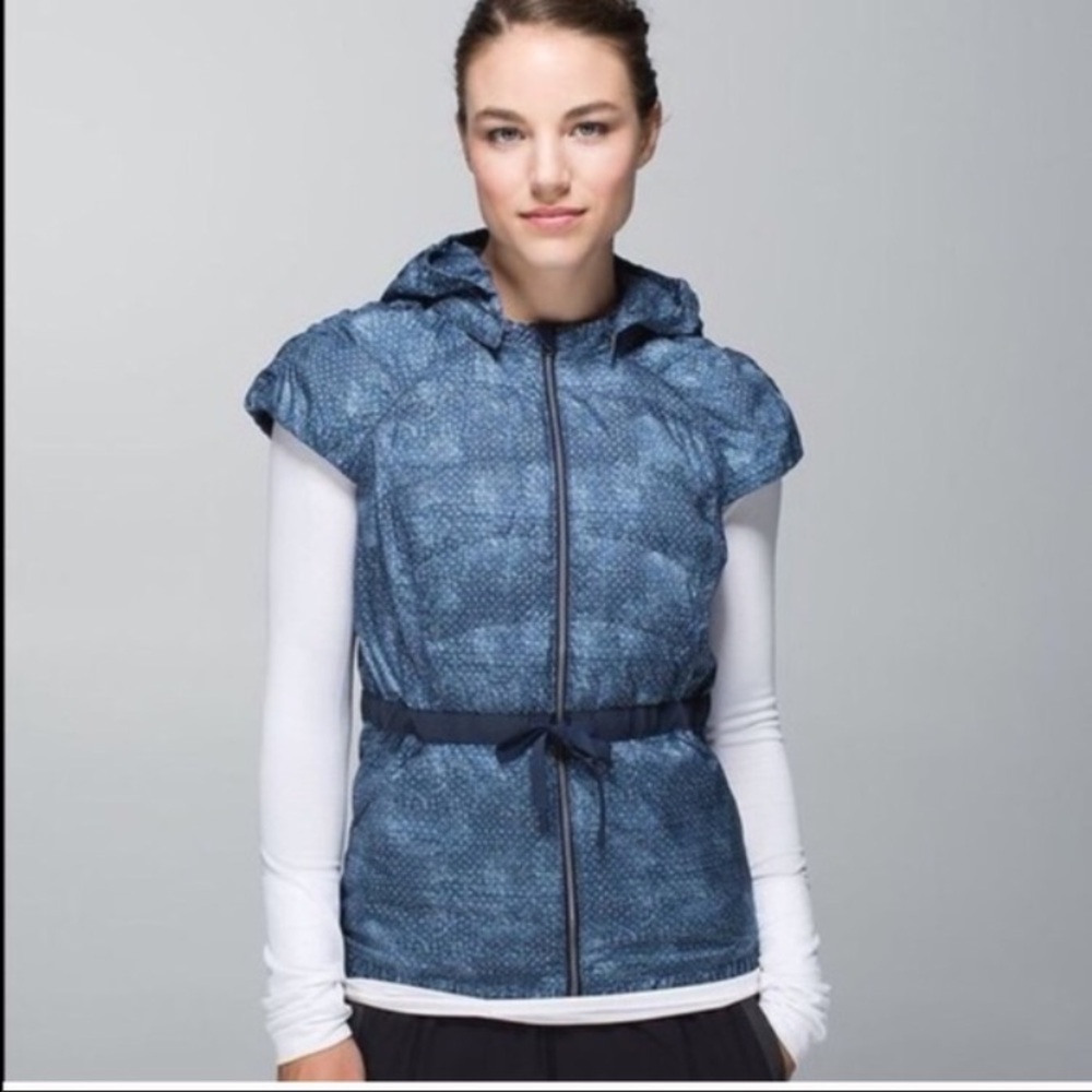 Lululemon Spring Fling Vest, sky blue