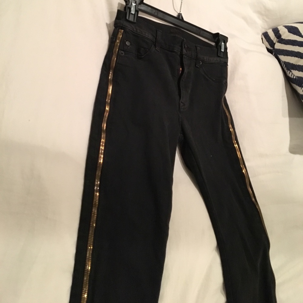 High wasted zipper Hudson Jeans