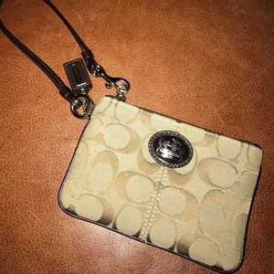 Coach wristlet
