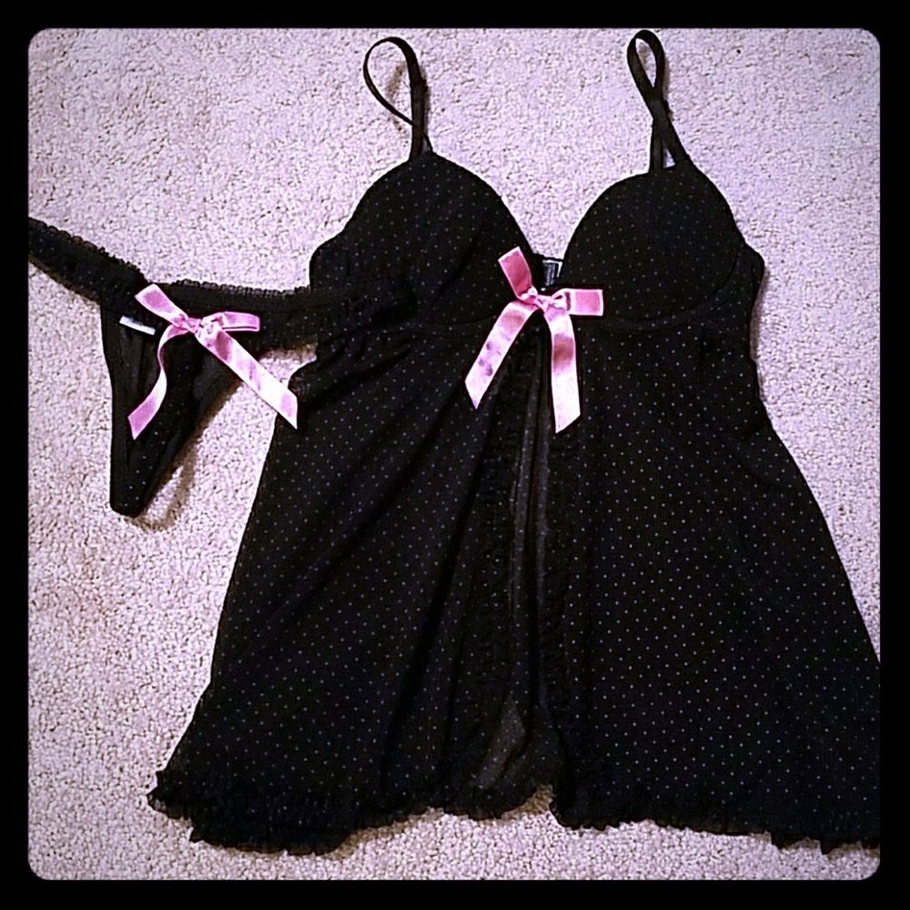 Black & Pink Lingerie