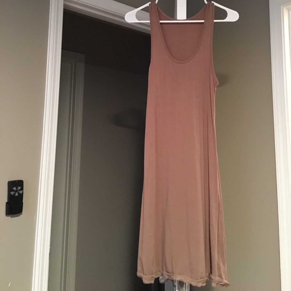 Brown organic gaiam bamboo dress