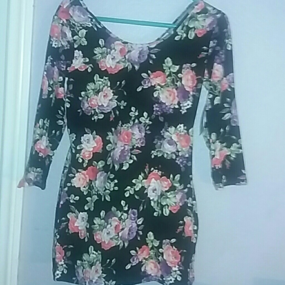 Off the shoulder floral top