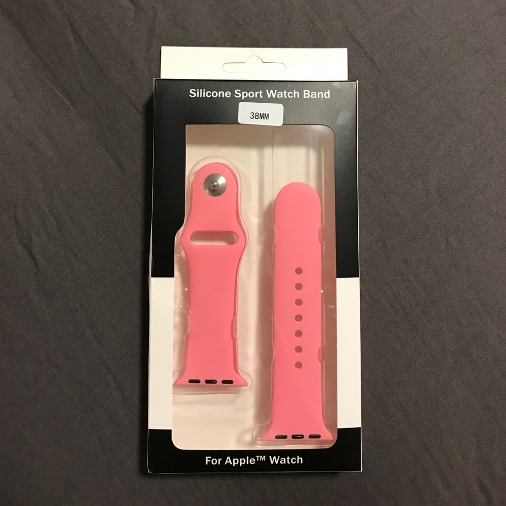 Bubble gum pink Apple Watch band! 38mm