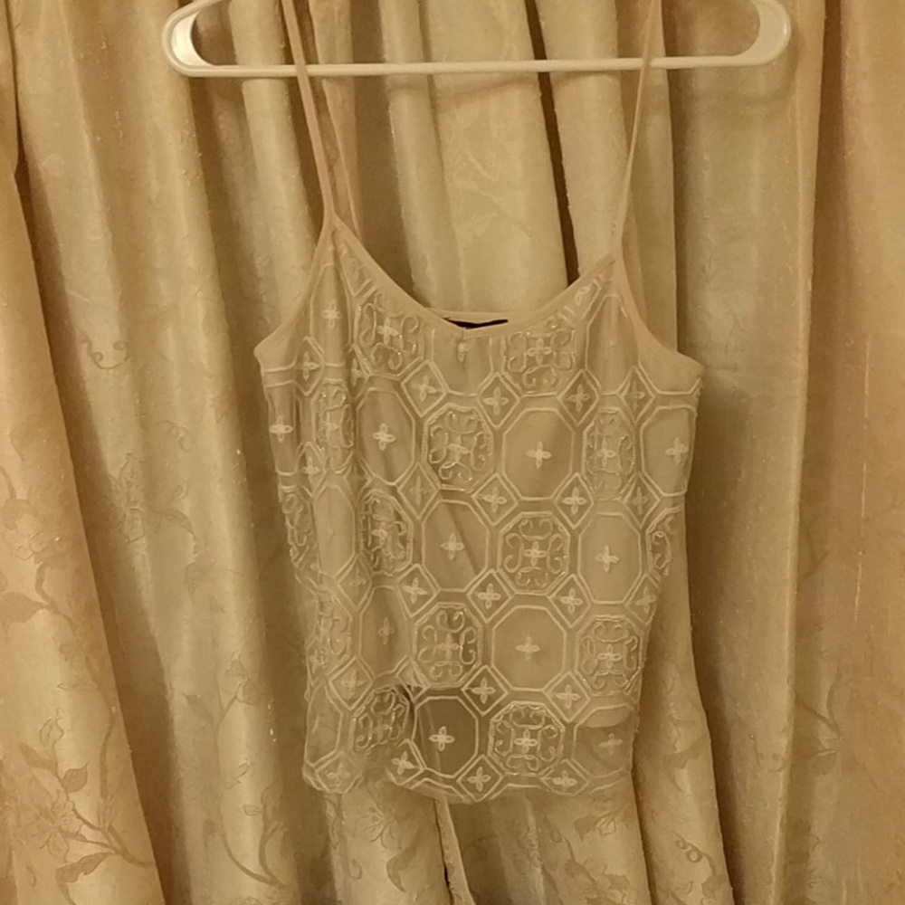 Blush/light pink tank top