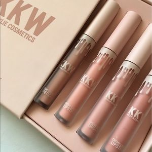 Kylie cosmetics xKKW liquid creme lipsticks