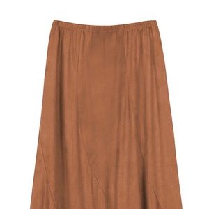 🔒SOLD🔒 Women's Vintage Elastic Waist Maxi Skirt