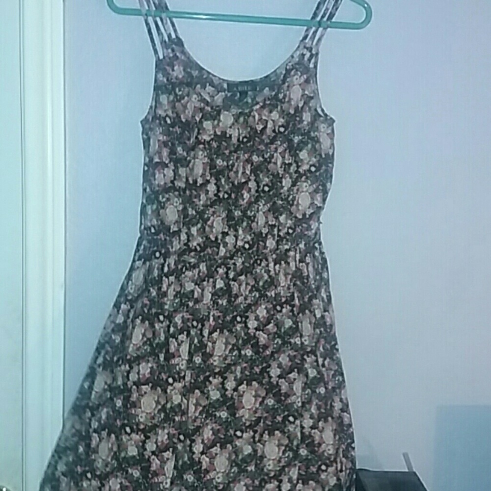 Floral print dress