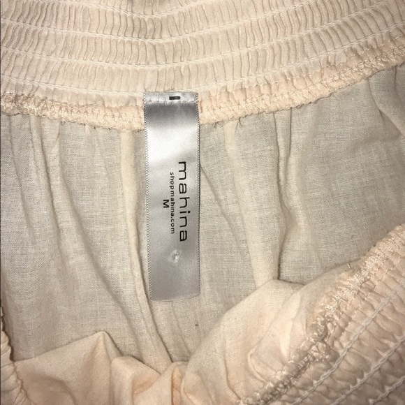 Baby pink Off the shoulder lace top - Picture 3 of 3