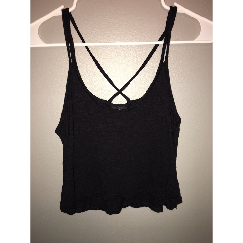 Black Crop Top