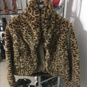 Lucky Brand Leopard Jacket